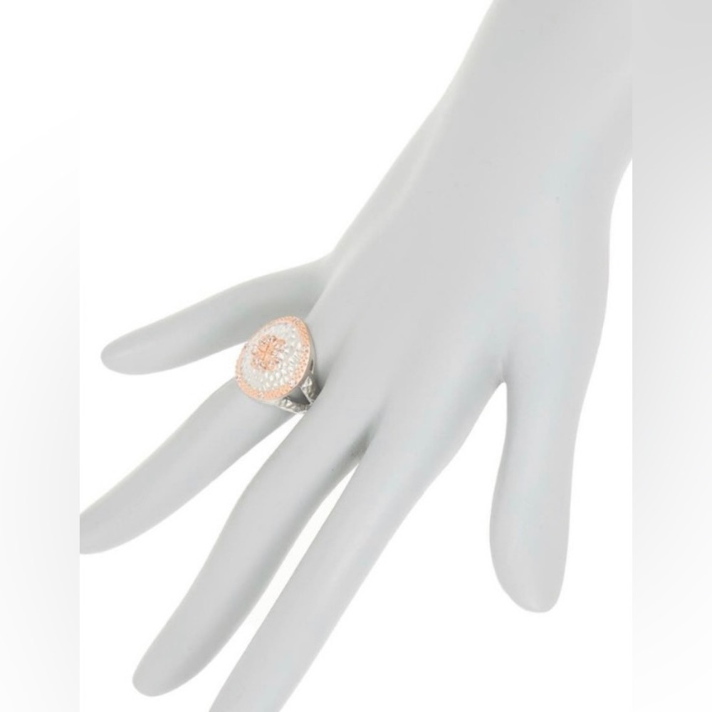Freida Rothman Clover Shield ring - Picture 4 of 9